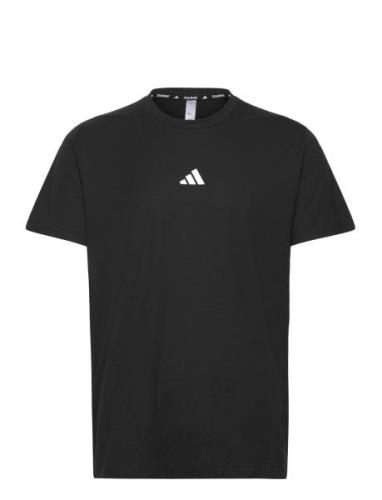 D4T Workout T-Shirt Sport T-Kortærmet Skjorte Black Adidas Performance