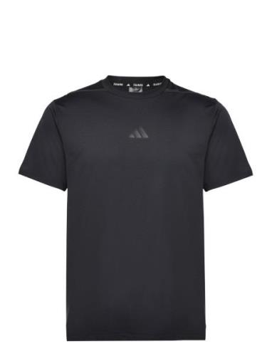 D4T Adistwo Tee Sport T-Kortærmet Skjorte Black Adidas Performance