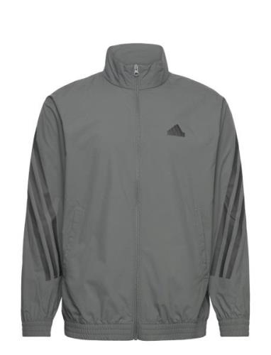 M Fi Wv Tt Sport Sweatshirts & Hoodies Sweatshirts Grey Adidas Sportsw...