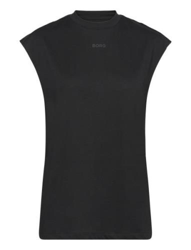 Studio Loose Fit Tank Tops T-shirts & Tops Sleeveless Black Björn Borg