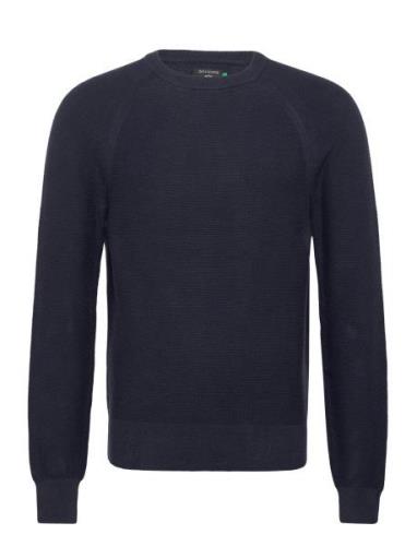 Core Crew Sweater Tops Knitwear Round Necks Navy Dockers