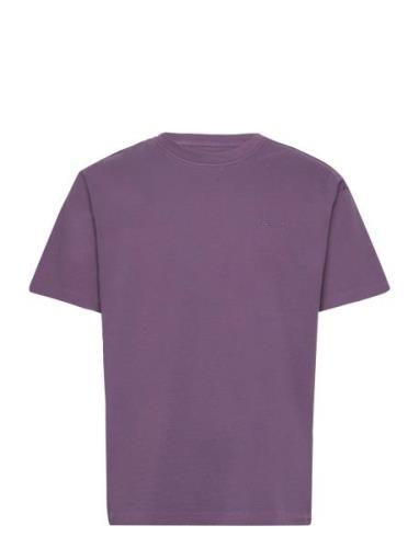 Red Tab Vintage Tee Garment Dy Tops T-Kortærmet Skjorte Purple LEVI´S ...