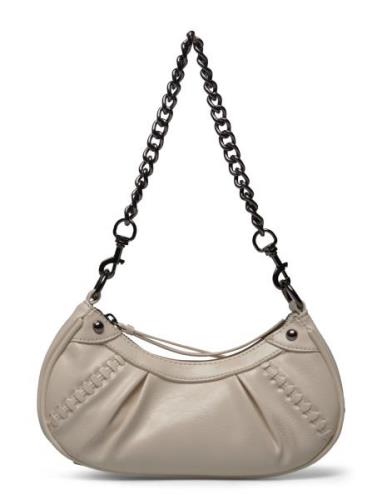 Mini Bag Bags Top Handle Bags Beige Gina Tricot