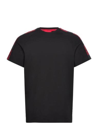 Sporty Logo T-Shirt Designers T-Kortærmet Skjorte Black HUGO