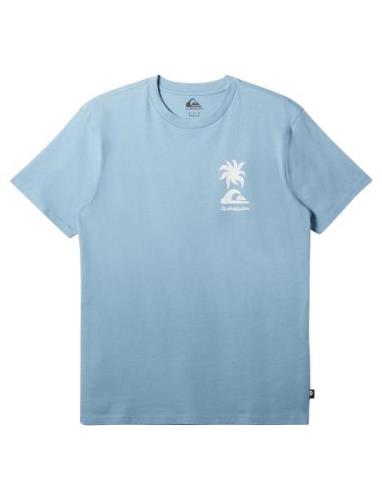 Tropical Breeze Mor Sport T-Kortærmet Skjorte Blue Quiksilver