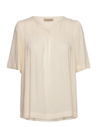 Sc-Radia 168 Tops T-shirts & Tops Short-sleeved White Soyaconcept