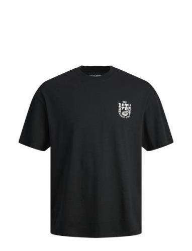 Jjdirk Tee Ss Crew Neck Tops T-Kortærmet Skjorte Black Jack & J S