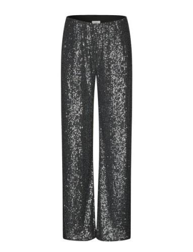 Moonshine Trousers Bottoms Trousers Wide Leg Silver Second Female