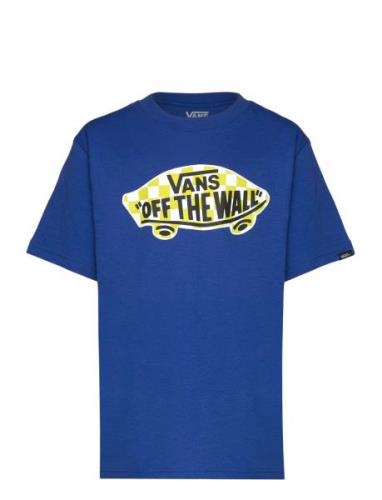 Style 76 Fill Boys Sport T-Kortærmet Skjorte Blue VANS