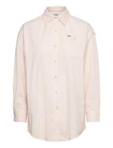 Corduroy Shacket? Tops Shirts Long-sleeved Cream Wrangler