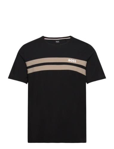 Balance T-Shirt Rn Tops T-Kortærmet Skjorte Black BOSS