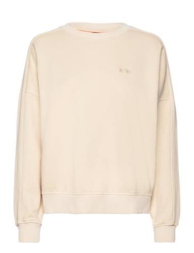 C_Emina Tops Sweatshirts & Hoodies Sweatshirts Beige BOSS