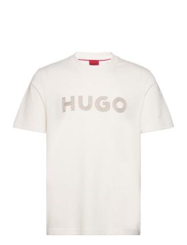 Drochet Designers T-Kortærmet Skjorte White HUGO