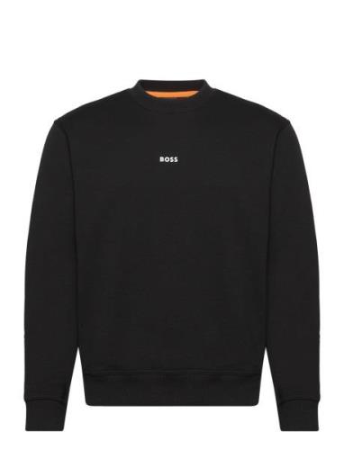 Wesmallcrew Tops Sweatshirts & Hoodies Sweatshirts Black BOSS