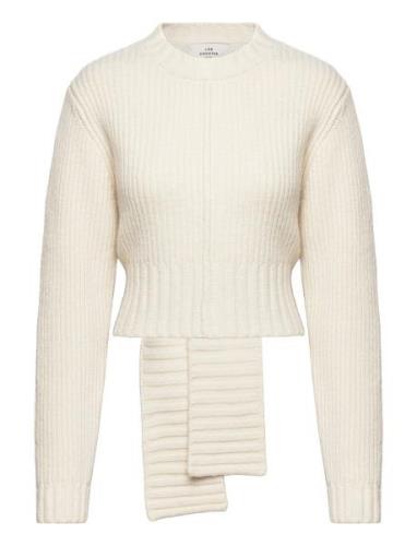 Knitted Loose Rib Jumper Tops Knitwear Jumpers Cream Les Coyotes De Pa...