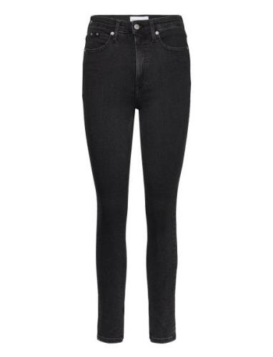 High Rise Skinny Bottoms Jeans Skinny Black Calvin Klein Jeans