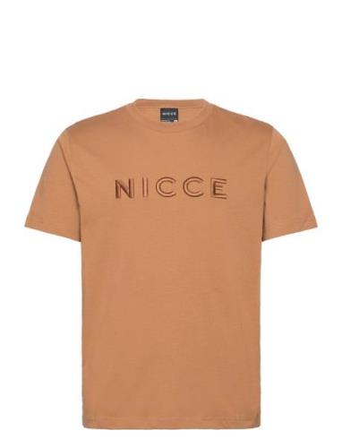 Mercury T-Shirt Tops T-Kortærmet Skjorte Brown NICCE