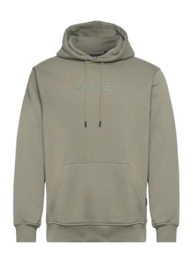 Mars Hood Tops Sweatshirts & Hoodies Hoodies Khaki Green NICCE