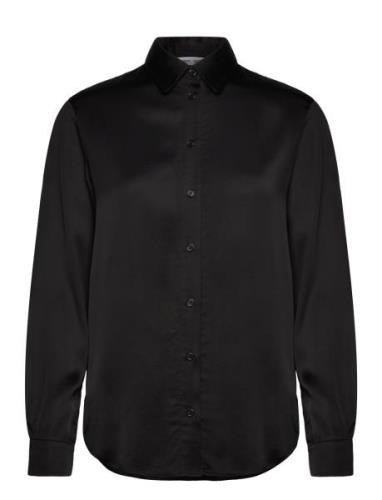 Samadisoni Shirt 14905 Tops Shirts Long-sleeved Black Samsøe Samsøe