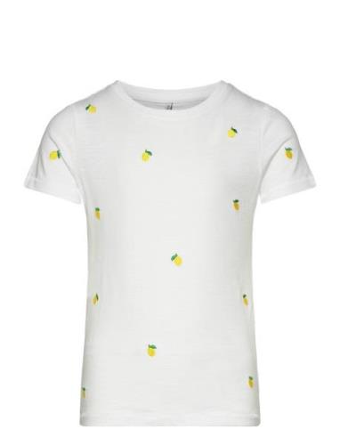 Kogketty S/S O-Neck Top Box Jrs Tops T-Kortærmet Skjorte White Kids On...