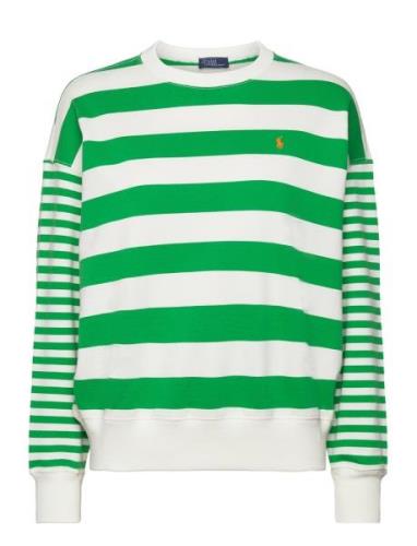Striped Organic Cotton Terry Sweatshirt Tops Sweatshirts & Hoodies Swe...