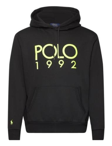Polo 1992 Fleece Hoodie Tops Sweatshirts & Hoodies Hoodies Black Polo ...