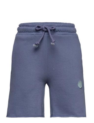 Sweat Shorts - Gots/Vegan Bottoms Shorts Blue Knowledge Cotton Apparel