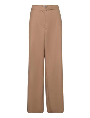 Palmetti Solid Bottoms Trousers Suitpants Brown Marimekko