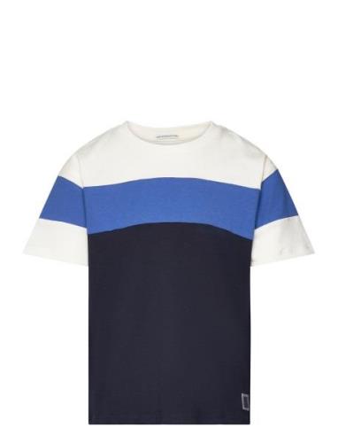 Over Colorblock T-Shirt Tops T-Kortærmet Skjorte Multi/patterned Tom T...