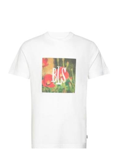 Poppy T-Shirt Designers T-Kortærmet Skjorte White BLS Hafnia