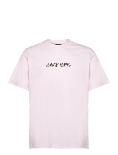 Unified Type Ss T-Shirt Designers T-Kortærmet Skjorte Pink Daily Paper