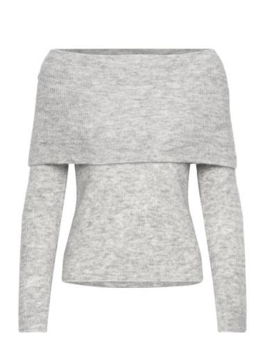 Cmibra-Pullover Tops Knitwear Jumpers Grey Copenhagen Muse