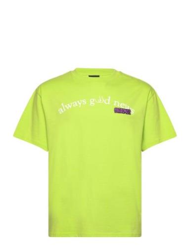 Good News Tee Designers T-Kortærmet Skjorte Green Pas De Mer