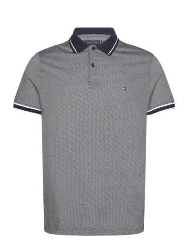 Monotype Oxford Collar Reg Polo Tops Polos Short-sleeved Grey Tommy Hi...