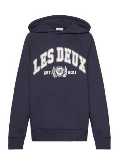 University Hoodie Kids Tops Sweatshirts & Hoodies Hoodies Navy Les Deu...