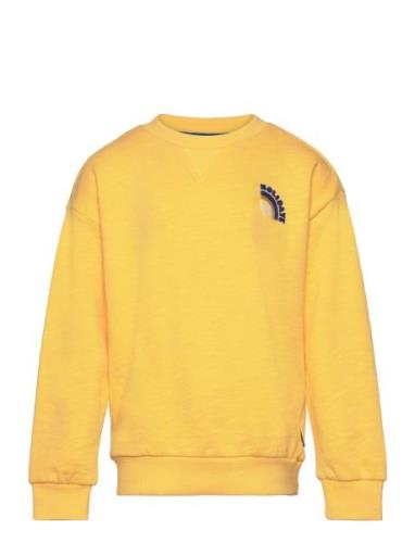 San Remo Tops Sweatshirts & Hoodies Sweatshirts Yellow TUMBLE 'N DRY