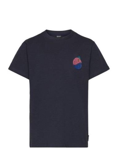 Parlor Tops T-Kortærmet Skjorte Navy TUMBLE 'N DRY