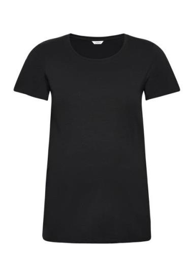 Top Mom Vega Tops T-shirts & Tops Short-sleeved Black Lindex