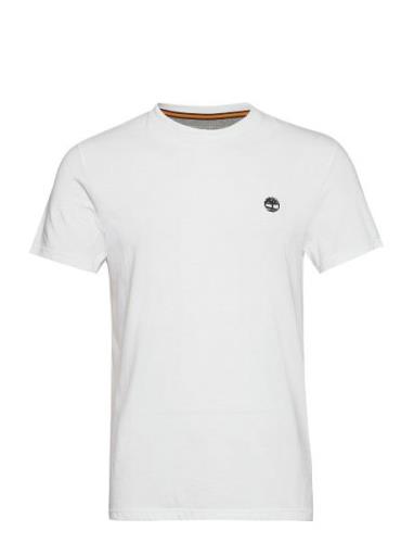 Short Sleeve Tee Designers T-Kortærmet Skjorte White Timberland