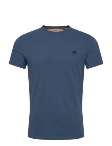 Dunstan River Short Sleeve Tee Dark Denim Designers T-Kortærmet Skjort...
