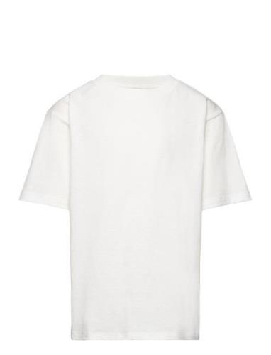 Nlmdice Ss L Top Tops T-Kortærmet Skjorte White LMTD