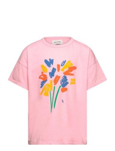 Fireworks T-Shirt Tops T-Kortærmet Skjorte Pink Bobo Choses