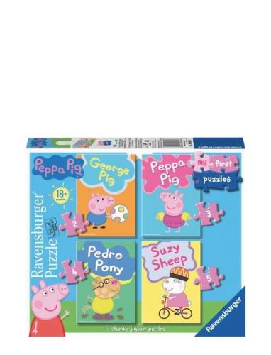 Peppa Pig My First Puzzle 2/3/4/5P Toys Puzzles And Games Puzzles Clas...