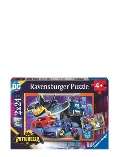 Batwheels 2X24P Toys Puzzles And Games Puzzles Classic Puzzles Multi/p...