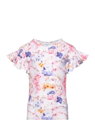 Print Smoc T-Shirt Tops T-Kortærmet Skjorte Multi/patterned Gugguu