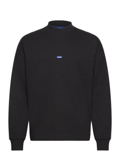 Nedro Tops Sweatshirts & Hoodies Sweatshirts Black HUGO BLUE
