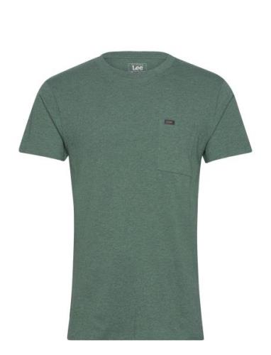 Ultimate Pocket Tee Tops T-Kortærmet Skjorte Green Lee Jeans