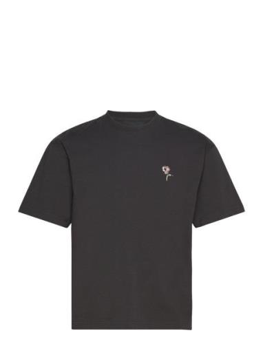 Over D T-Shirt Tops T-Kortærmet Skjorte Black Roots By Han Kjøbenhavn