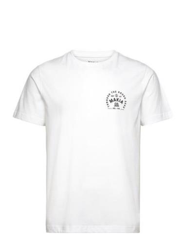 Ferry T-Shirt Tops T-Kortærmet Skjorte White Makia