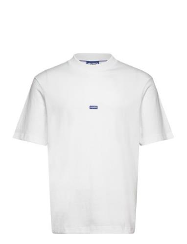 Nieros Tops T-Kortærmet Skjorte White HUGO BLUE